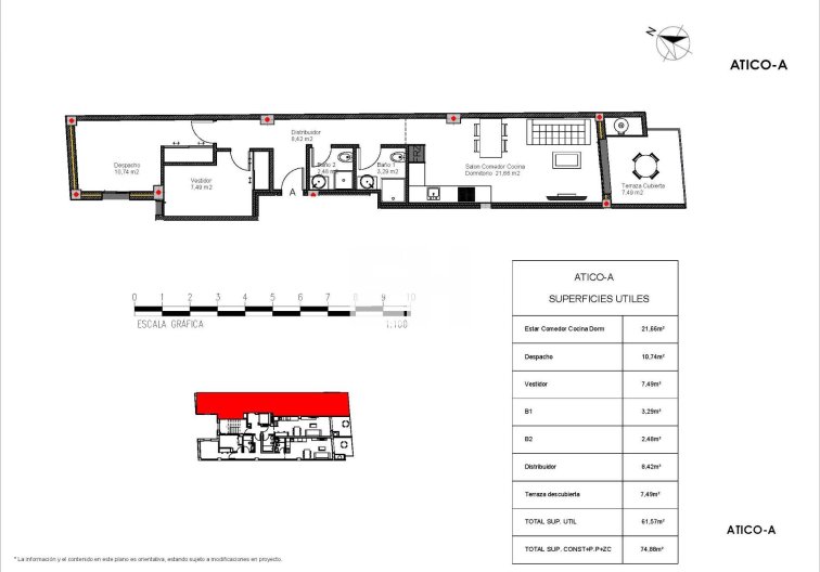 Obra Nueva - Atico - Torrevieja - Playa de los Locos