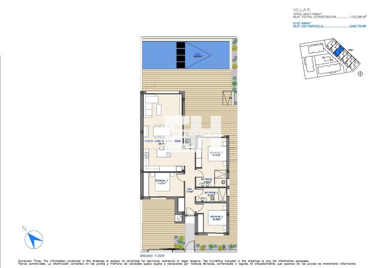 Neubau - villa - Los Alcázares - Serena Golf