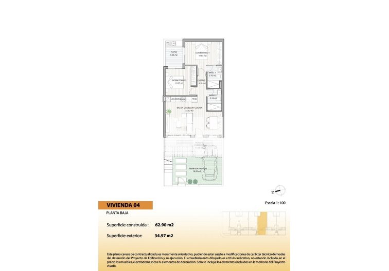 Neubau - Bungalow - San Pedro del Pinatar - El Salero