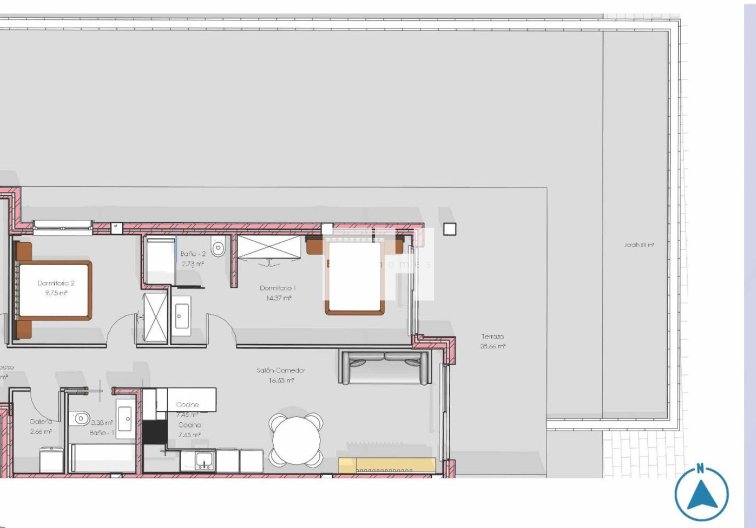 Neubau - Wohnung - Guardamar del Segura - Urbanizaciones