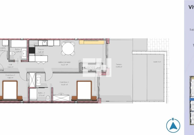 Neubau - Wohnung - Guardamar del Segura - Urbanizaciones