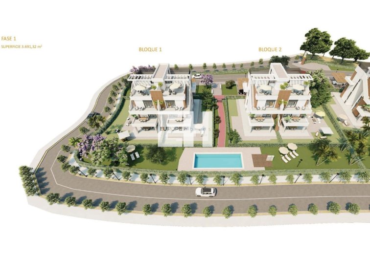 Obra Nueva - Apartamento  - Fuente Álamo - Hacienda del Alamo