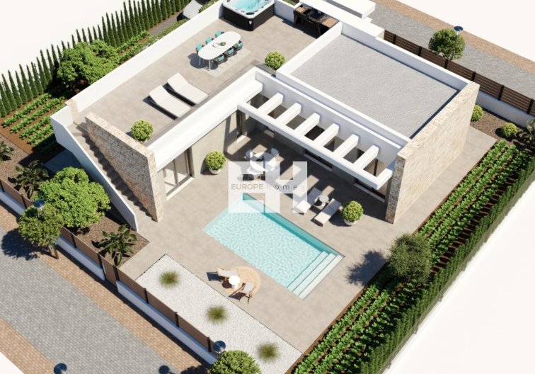 Nieuwbouw - villa - Fuente Álamo - Hacienda del Alamo
