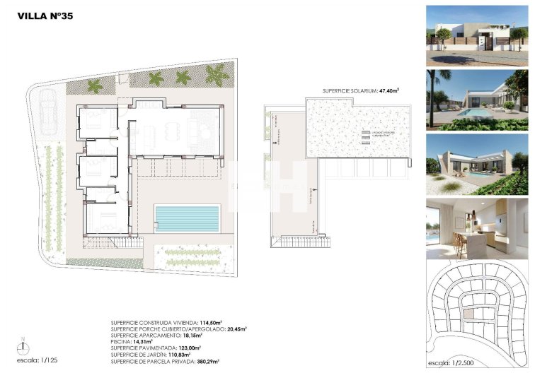 Nieuwbouw - villa - Fuente Álamo - Hacienda del Alamo