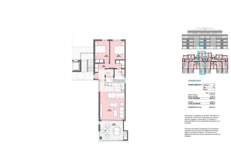 Obra Nueva - Apartamento  - Torre Pacheco - Santa Rosalia Lake And Life Resort