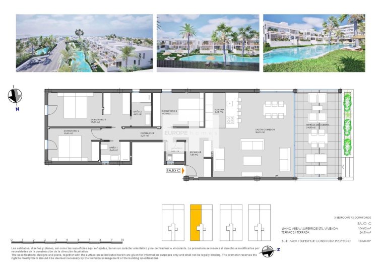 Construction Neuve - Bungalow - Cartagena - Mar de Cristal