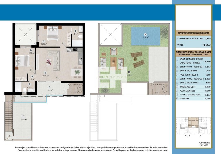 Obra Nueva - Bungalow - San Pedro del Pinatar - Lo Pagán