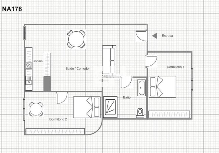 Wiederverkauf - Wohnung - Torrevieja - Centro