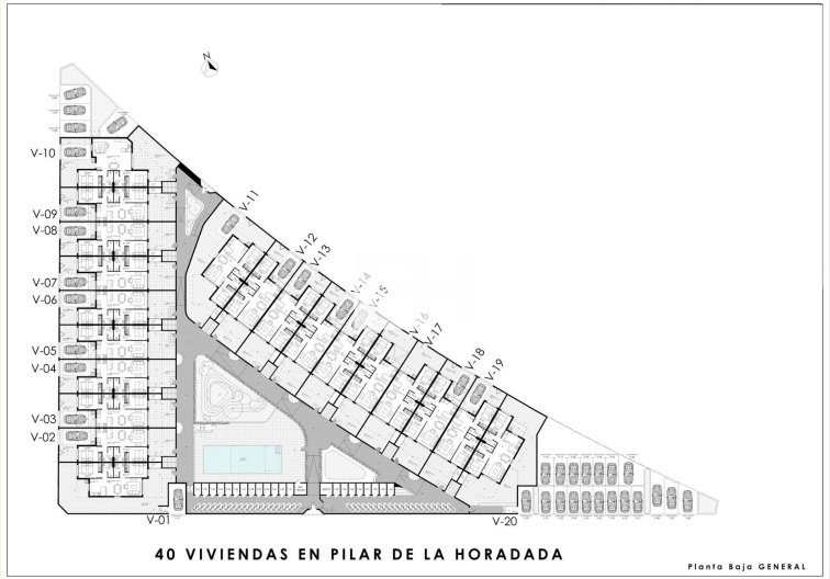 Neubau - Bungalow - Pilar de la Horadada - pueblo