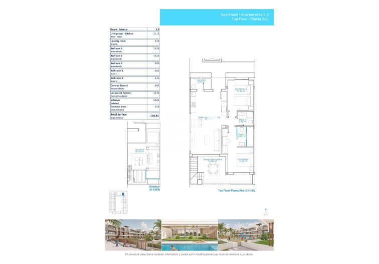 Nieuwbouw - Penthouse - Pilar de la Horadada - Playa de las Higuericas