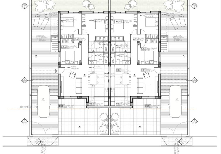 Neubau - villa - Puerto de Mazarron - Caleñares