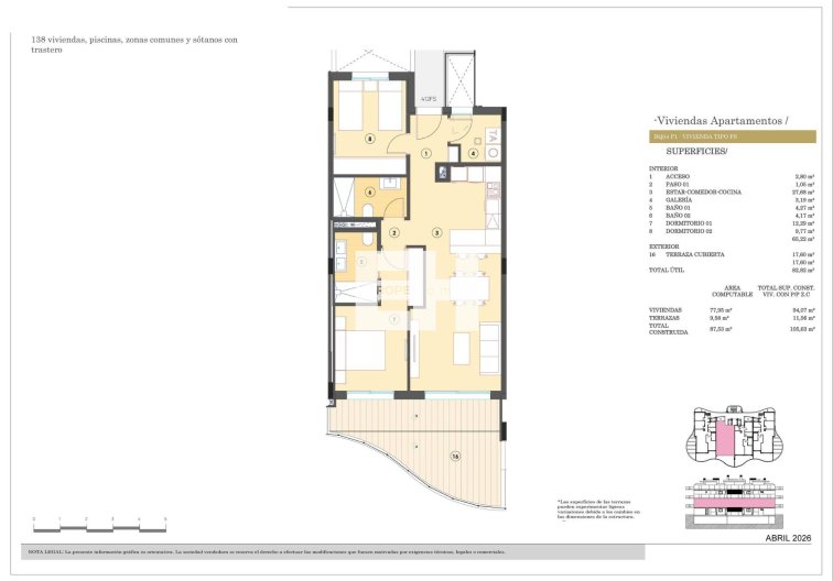 Obra Nueva - Apartamento  - Finestrat - Campana Garden