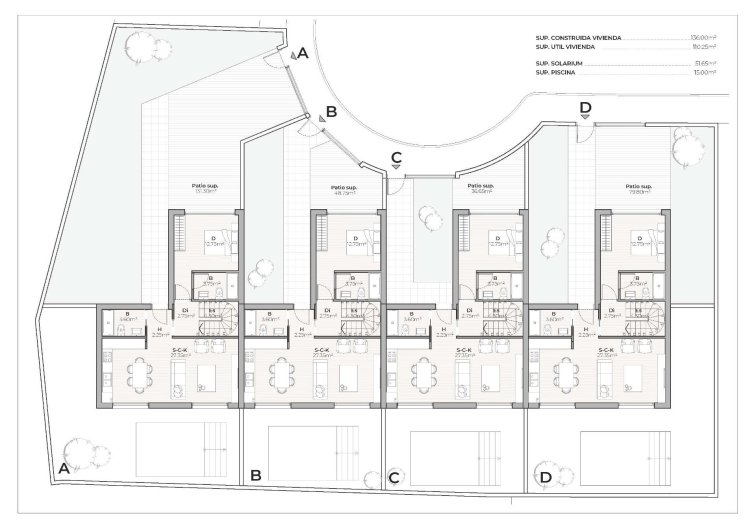 Obra Nueva - town house - Mazarron - Country Club