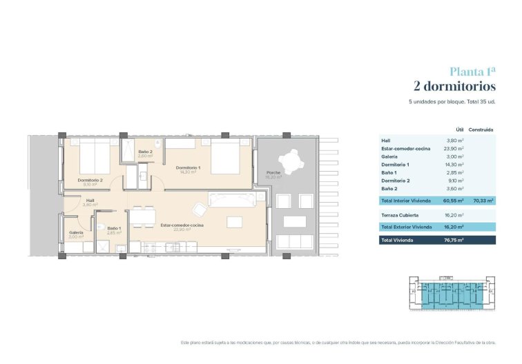 Obra Nueva - Apartamento  - Vera - Vera Playa