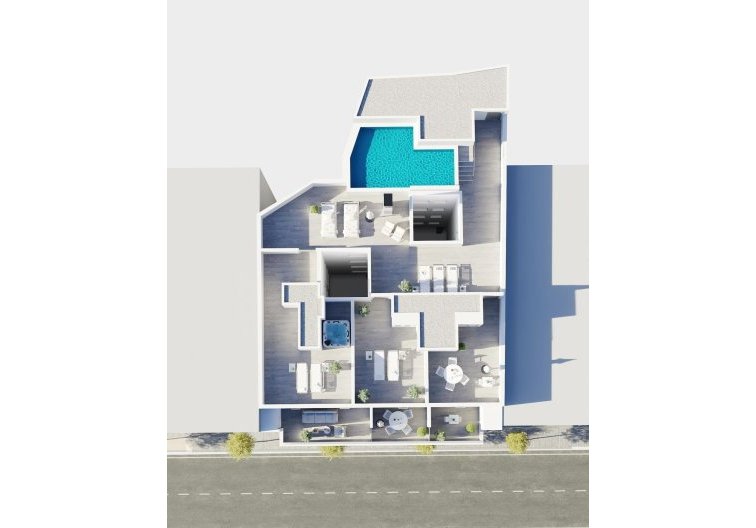 Obra Nueva - Atico - Torrevieja - Centro