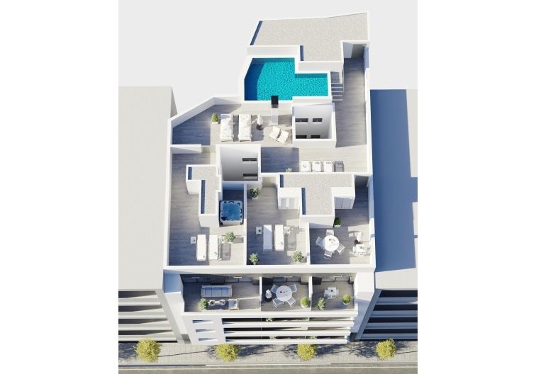 Obra Nueva - Apartamento  - Torrevieja - Centro