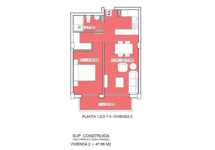 Obra Nueva - Apartamento  - Torrevieja - Playa El Acequión