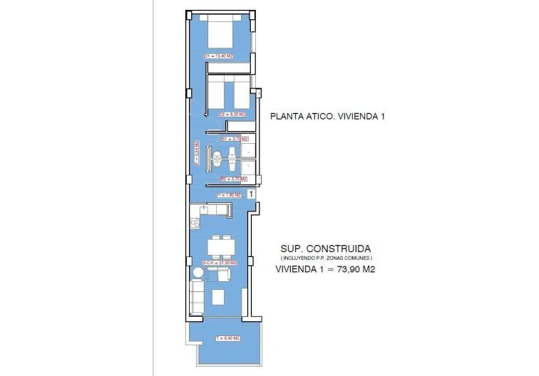 Construction Neuve - Penthouse - Torrevieja - Playa El Acequión