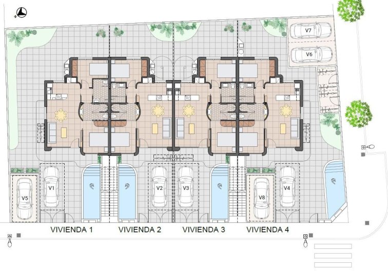 Obra Nueva - Bungalow - Pilar de la Horadada - pueblo