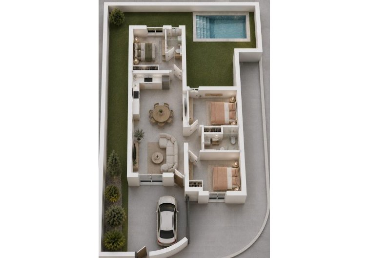 Construction Neuve - town house - Mazarron - Country Club