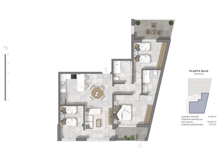 Obra Nueva - Apartamento  - Guardamar del Segura - Pueblo