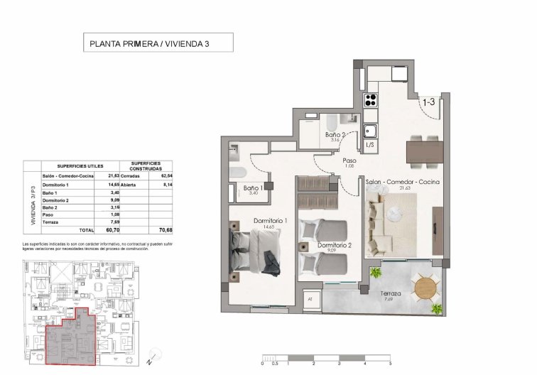 Obra Nueva - Apartamento  - Santa Pola - Centro