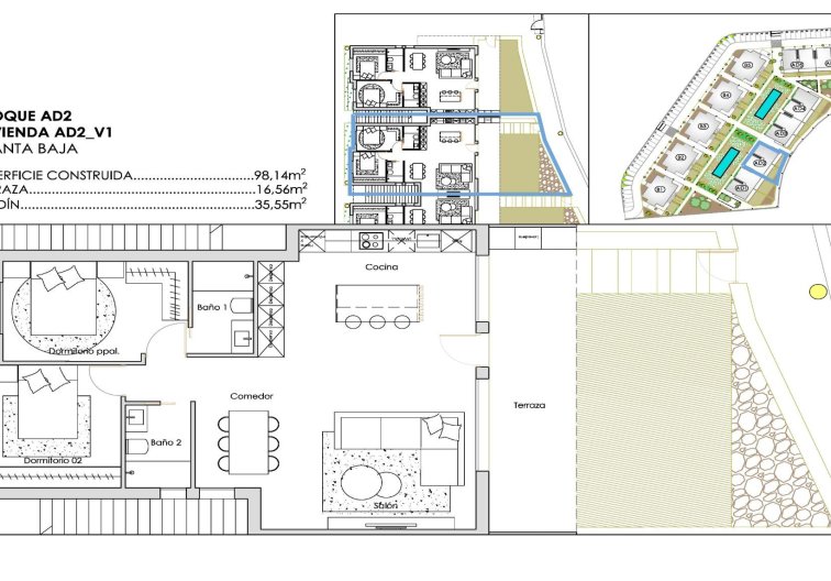 Obra Nueva - Bungalow - Torre Pacheco - Santa Rosalia Lake And Life Resort