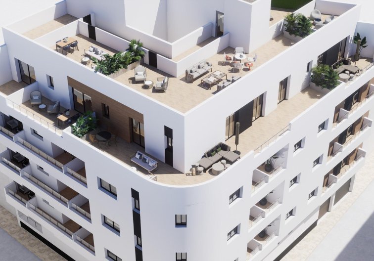 Obra Nueva - Apartamento  - Torrevieja - pueblo