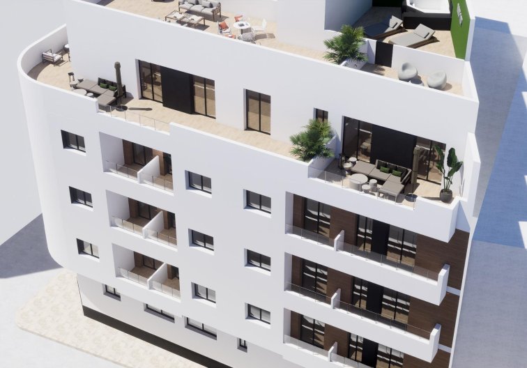 Obra Nueva - Apartamento  - Torrevieja - pueblo