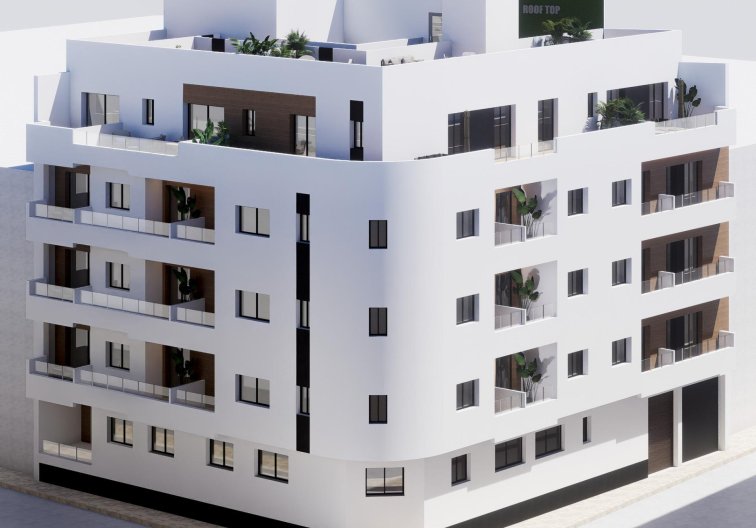 Obra Nueva - Apartamento  - Torrevieja - pueblo