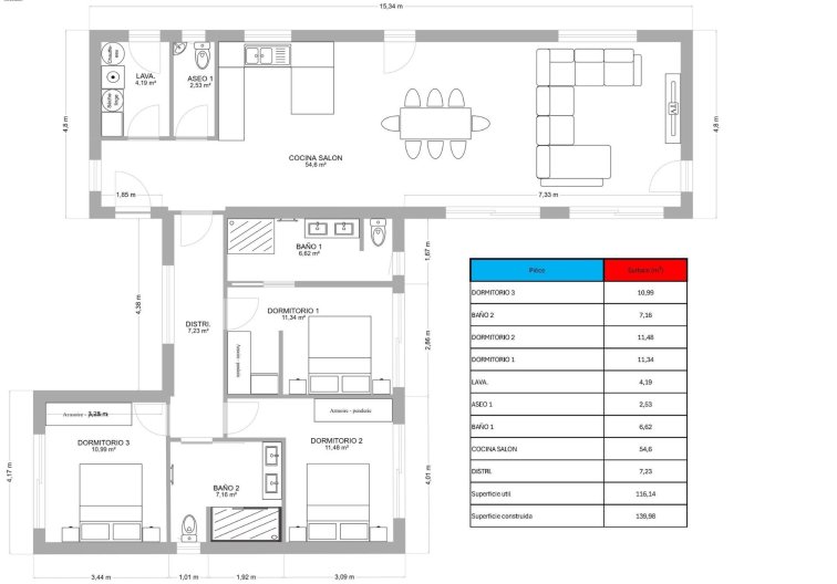New Build - villa - Pinoso - Casas Pastor