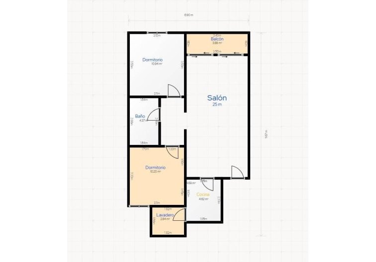 Segunda mano - Apartamento  - Torrevieja - La Mata Pueblo