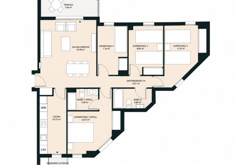 Segunda mano - Apartamento  - Denia - Costa Blanca