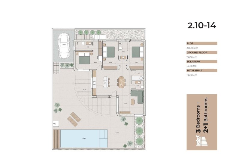 Construction Neuve - villa - Algorfa - La Finca Golf