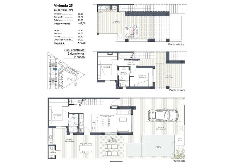 Obra Nueva - Quad House - Los Alcázares - Serena Golf