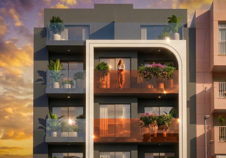 Obra Nueva - Apartamento  - Guardamar del Segura - Centro
