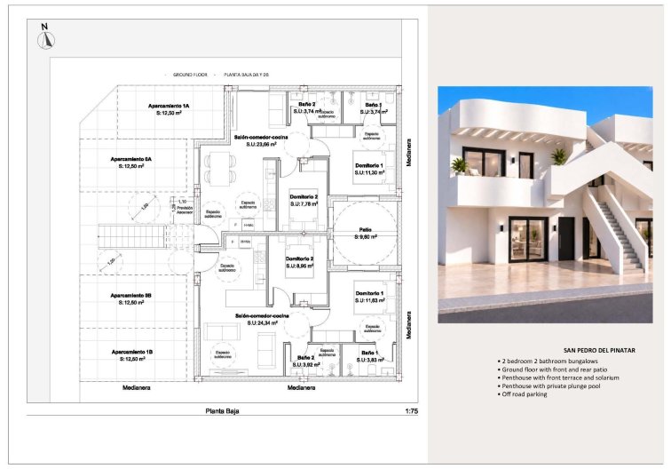 Obra Nueva - Bungalow - San Pedro del Pinatar - Los Peñascos