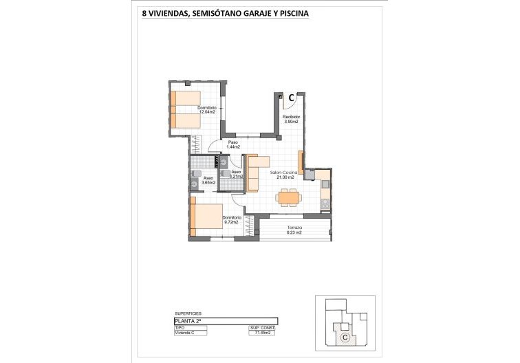 Construction Neuve - Penthouse - San Pedro del Pinatar - Lo Pagán