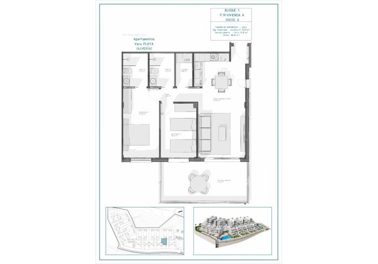 Obra Nueva - Apartamento  - Vera - Pueblo Salinas