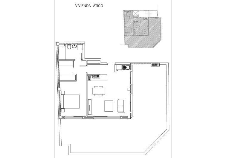 Obra Nueva - Atico - Guardamar del Segura - Centro