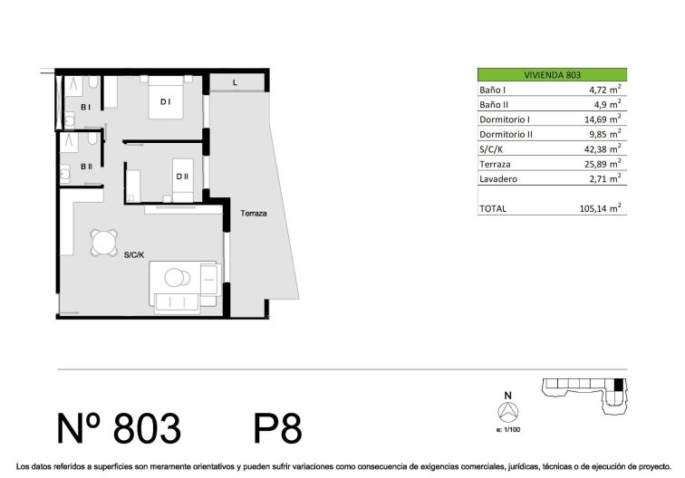 Construction Neuve - Penthouse - San Miguel de Salinas - Pueblo