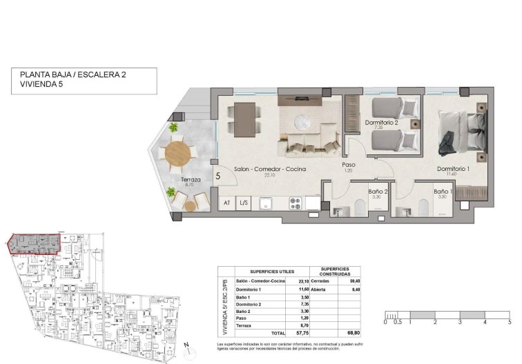 Obra Nueva - Apartamento  - Santa Pola - Estacion de autobuses