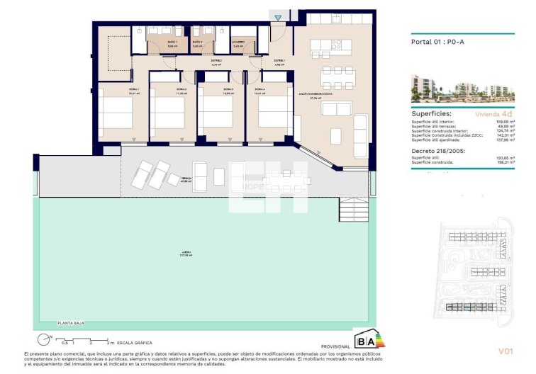 Obra Nueva - Ground floor apartment - Almerimar