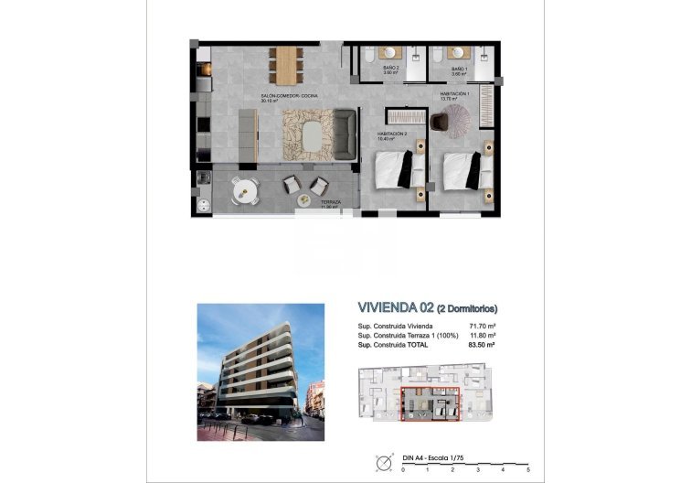 New Build - Apartment - Santa Pola - pueblo