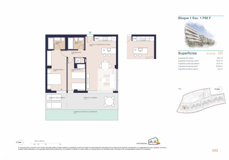 Nieuwbouw - Ground floor apartment - Denia - Playa de La Almadraba