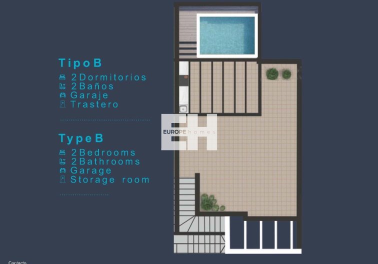 Obra Nueva - Bungalow en planta alta - San Pedro del Pinatar - Los Pinos