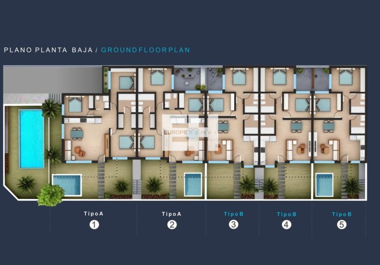 Obra Nueva - Bungalow en planta alta - San Pedro del Pinatar - Los Pinos