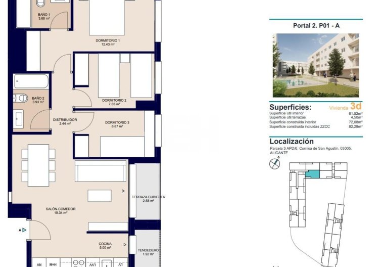 Construction Neuve - Appartement - Alicante - San Agustín