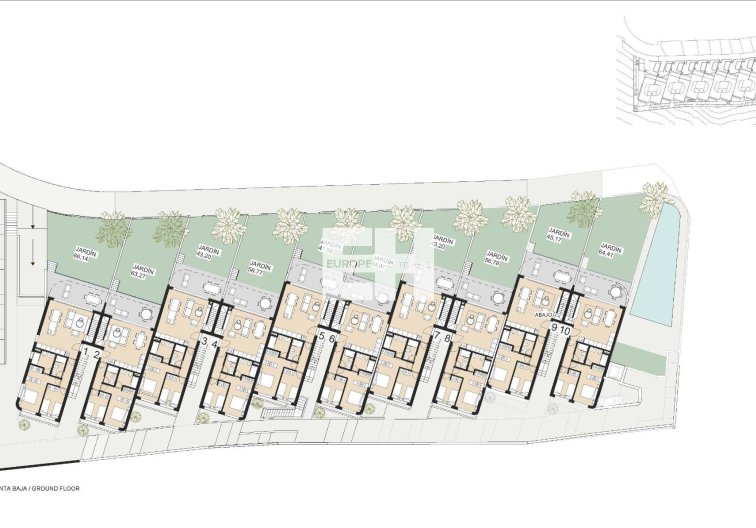 Obra Nueva - Bungalow en planta baja - Torrevieja - La Mata-La Manguilla