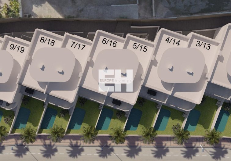 Obra Nueva - Bungalow en planta alta - Torrevieja - La Mata-La Manguilla